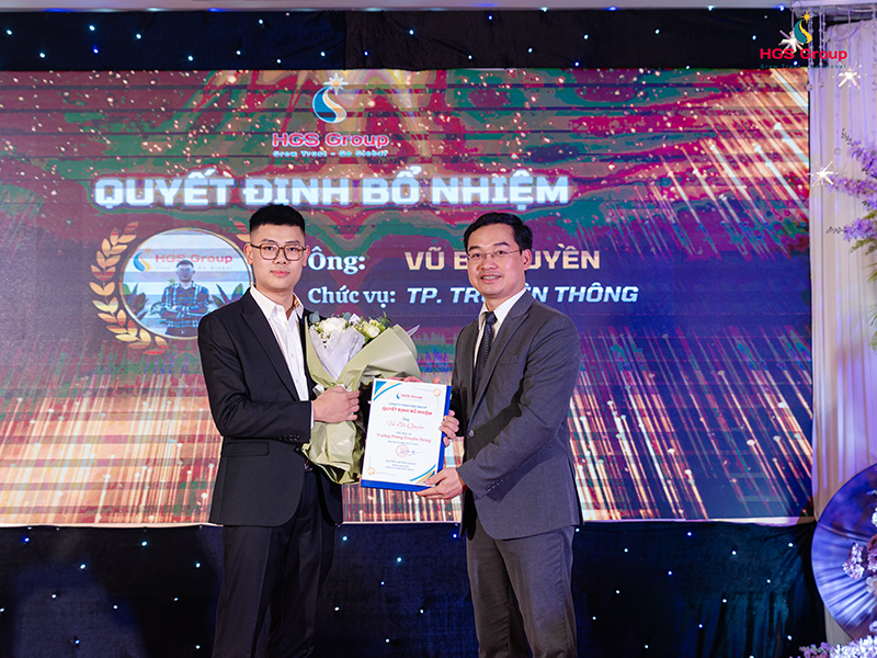 Quyết định bổ nhiệm ông Vũ Bá Quyền - Trưởng phòng Truyền thông