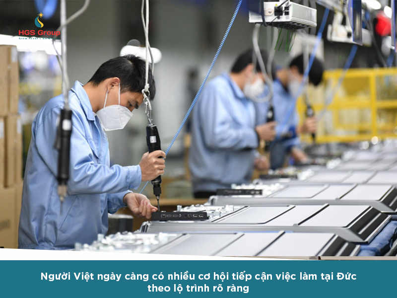 Người Việt ngày càng có nhiều cơ hội tiếp cận việc làm tại Đức theo lộ trình rõ ràng