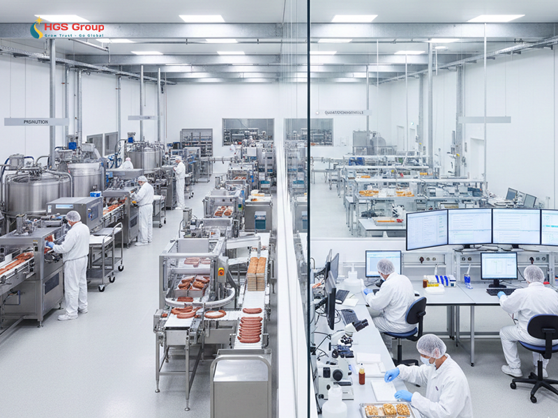 Môi trường làm việc ngành thực phẩm tại Đức