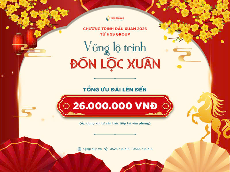 “Vững lộ trình - Đón lộc xuân”: Chương trình tri ân đầu năm 2026 từ HGS Group