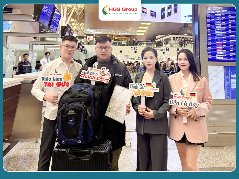 HGS Group - Đồng hành để rút ngắn thời gian sang Đức một cách an toàn