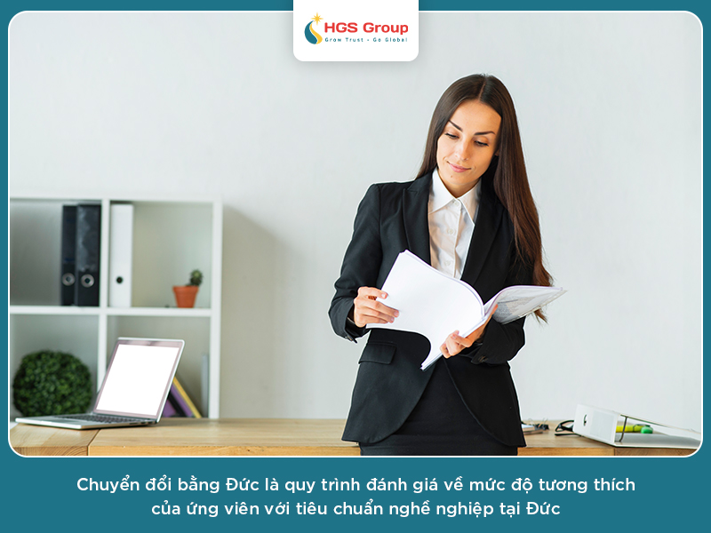 Điều kiện chuyển đổi bằng Đức