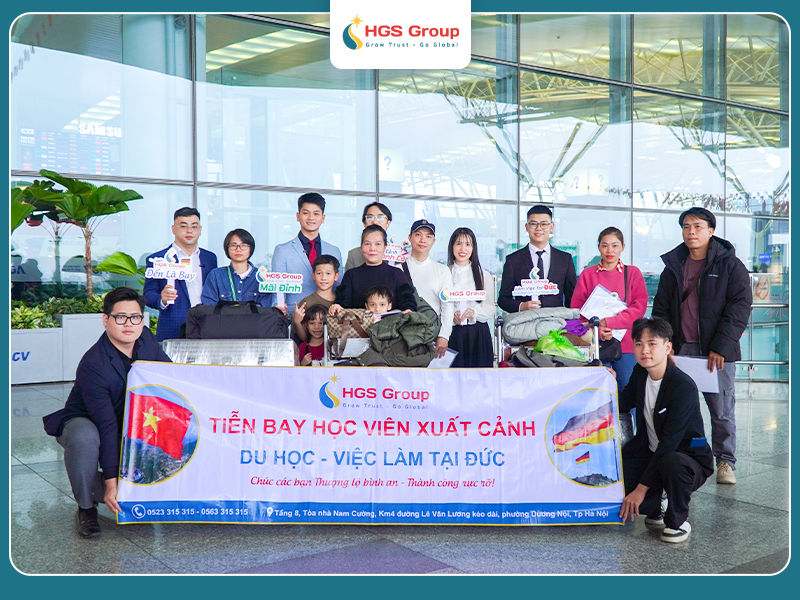 HGS Group đồng hành cùng ứng viên trong quá trình chuyển đổi bằng Đức