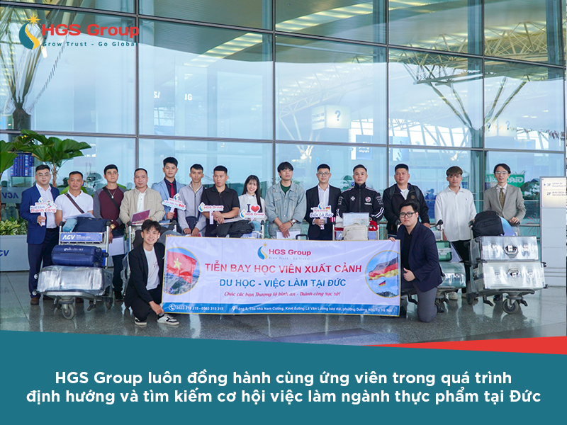 HGS Group - Đơn vị tư vấn việc làm ngành công nghiệp thực phẩm tại Đức