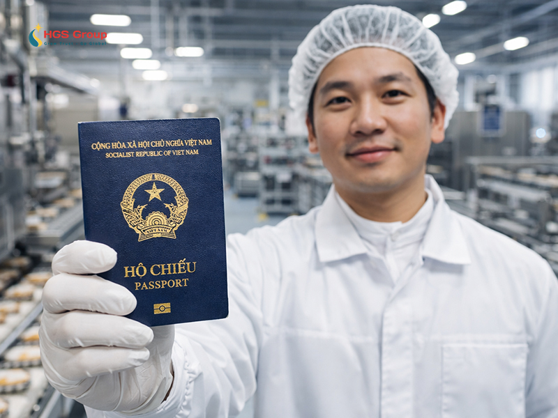 Visa 18B Đức ngành công nghiệp thực phẩm - Cơ hội làm việc lâu dài tại châu Âu