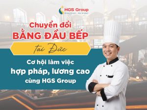 Chuyển đổi bằng đầu bếp tại Đức