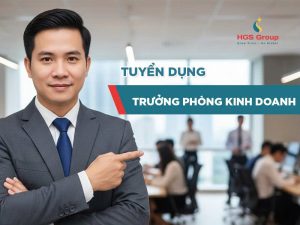 Tuyển dụng Trưởng phòng kinh doanh