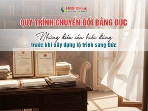 Quy trình chuyển đổi bằng Đức