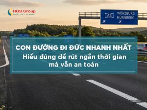 Con đường đi Đức nhanh nhất