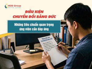 Điều kiện chuyển đổi bằng Đức